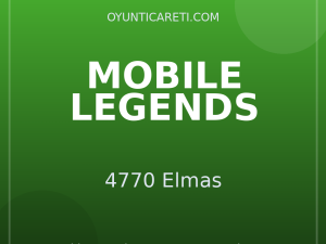 Mobile Legends 4770 Elmas