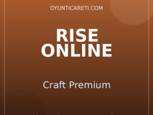 Rise Online Craft Premium