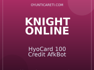 HyoCard 100 Credit AfkBot