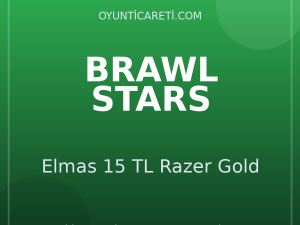 Brawl Stars Elmas 15 TL Razer Gold