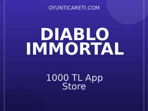 Diablo Immortal 1000 TL App Store