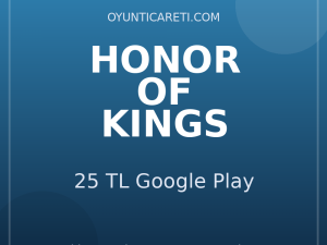 Honor of Kings 25 TL Google Play