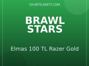Brawl Stars Elmas 100 TL Razer Gold