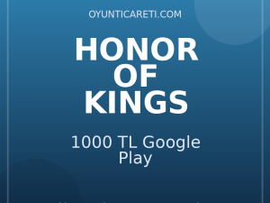 Honor of Kings 1000 TL Google Play