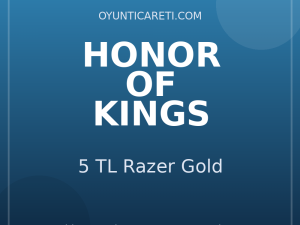 Honor of Kings 5 TL Razer Gold