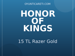 Honor of Kings 15 TL Razer Gold