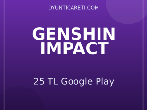 Genshin Impact 25 TL Google Play