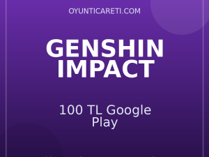 Genshin Impact 100 TL Google Play