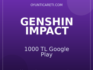 Genshin Impact 1000 TL Google Play