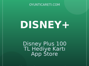 Disney Plus 100 TL Hediye Kartı App Store