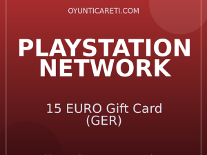 PlayStation 15 EURO Gift Card (GER)