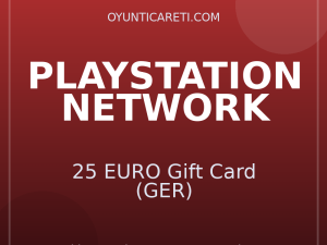 PlayStation 25 EURO Gift Card (GER)