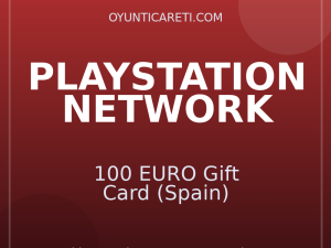 Playstation 100 EURO Gift Card (Spain)