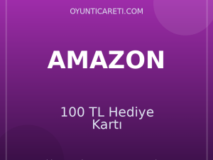 Amazon 100 TL Hediye Kartı
