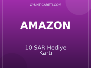 Amazon 10 SAR Hediye Kartı