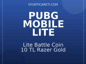 Pubg Lite Battle Coin 10 TL Razer Gold