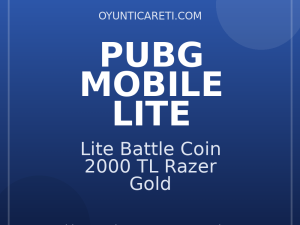 Pubg Lite Battle Coin 2000 TL Razer Gold