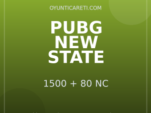 PUBG New State 1500 + 80 NC