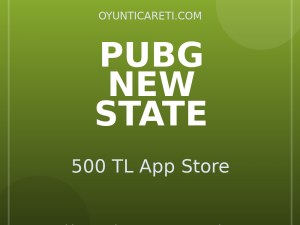 Pubg New State 500 TL App Store