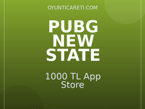 Pubg New State 1000 TL App Store