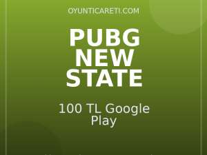 Pubg New State 100 TL Google Play