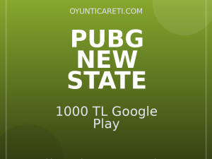Pubg New State 1000 TL Google Play