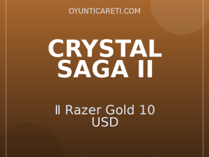 Crystal Saga Ⅱ Razer Gold 10 USD