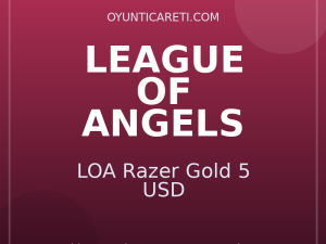 League of Angels  LOA Razer Gold 5 USD