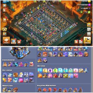 TH18⚡️COC | 336 LEVEL | ÖZEL AĞAÇLAR DOLU !!