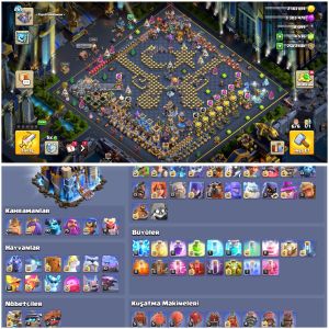 TH18⚡️COC | 265 LEVEL | MAXTAN GEÇME !! KAÇMAZ