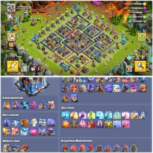 TH18⚡️COC | • 255 LEVEL | 2600+ EFSANE KUPA