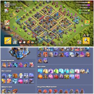 TH18⚡️COC | 241 LVL | FİYAT PERFORMANS ÜRÜNÜ !!