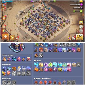 TH15⚡️COC | • İSİM HAKLI + TAMAMEN MAX KÖY !!