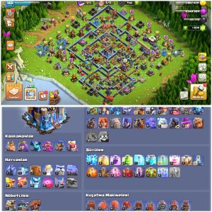 TH8⚡️COC | • 188 LEVEL | SAVAŞ VE BAĞIŞ HESABI !