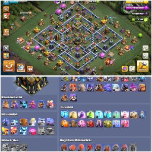 TH17⚡️COC | ÜCRETSİZ İSİM HAKLI !! 1740 MADALYA