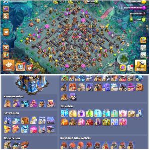 TH18⚡️COC | • EKSİKSİZ !! TAMAMEN MAX KÖY !!
