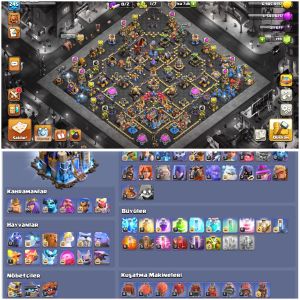 TH18⚡️COC | • EFSANE LİGTE !! MAX KÖY | KAÇMAZ