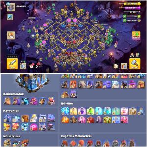 TH18⚡️COC | • 282 LVL | %99 MAX !!