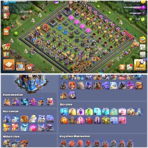 TH18⚡️COC | İSİM HAKLI + İÇİ DOLU MAX KÖY !!