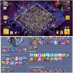 TH18⚡️COC | 272 LEVEL | MAXTAN GEÇME !! UYGUN !!