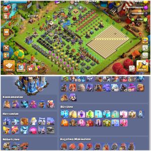 TH18⚡️COC | SAYISIZ KOSTÜM ARKAPLAN | KAÇMAZ !!