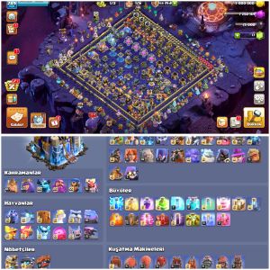 TH18⚡️COC | • 289 LEVEL | 30 BİN EFSANE KUPA !!