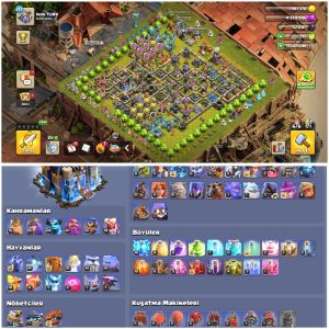 TH18⚡️COC | ÖZEL AĞAÇLARLA DOLU !! SİTEDE TEK !!