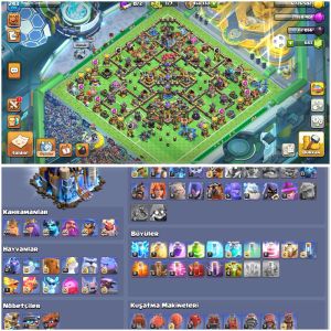 TH18⚡️COC | EFSANE LİGTE | HARİKA FİYAT !!