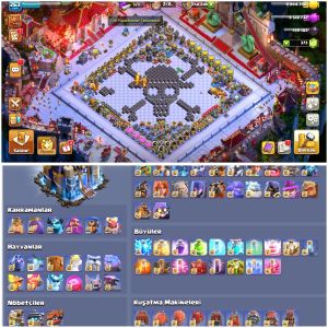 TH18⚡️COC | 6336 SAVAŞ YILDIZI | TAMAMEN MAX !!