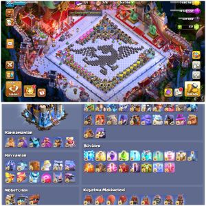 TH18⚡️COC | • TAMAMEN MAX FIRSAT FİYAT !!
