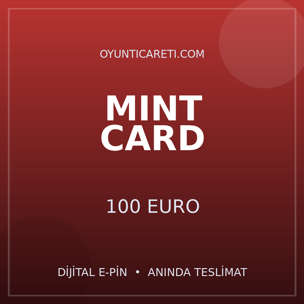 Mint Card 100 EURO