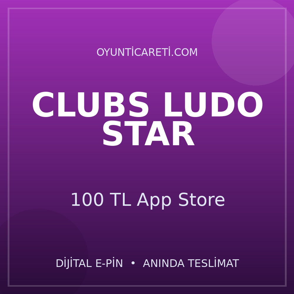 Clubs Ludo 100 TL App Store