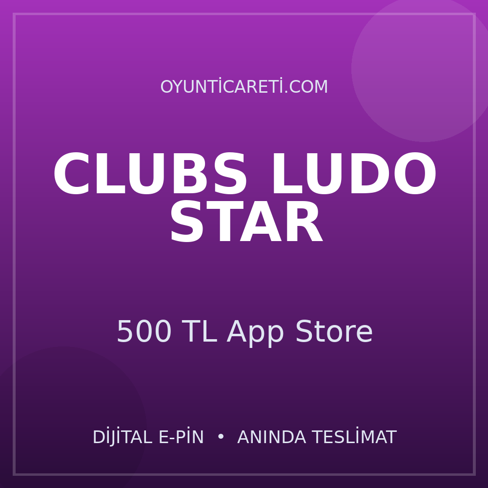 Clubs Ludo 500 TL App Store