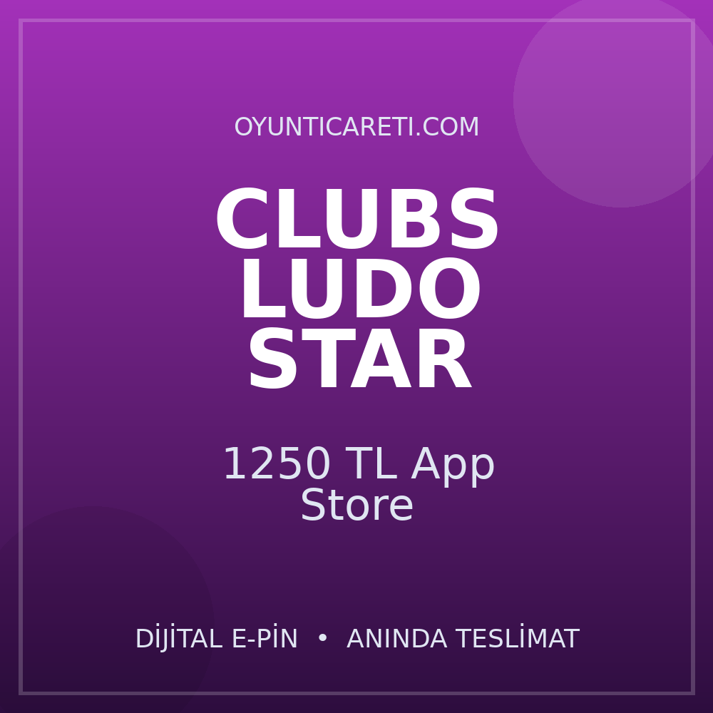 Clubs Ludo 1250 TL App Store